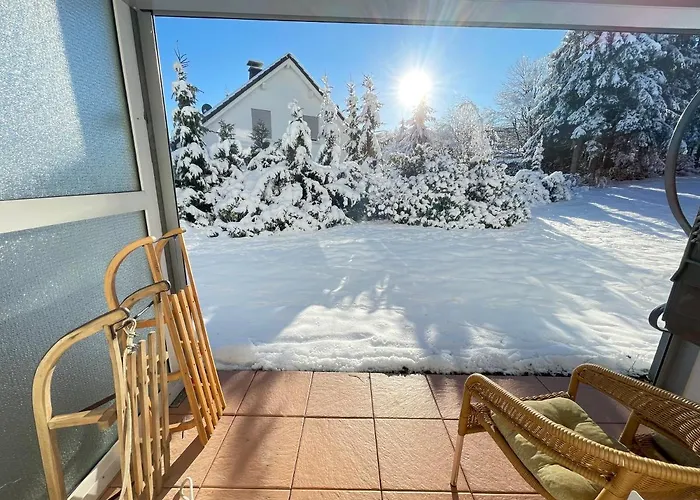 Maisonnette Am Bikepark Mit Terrasse Loggia Garage * Winterberg